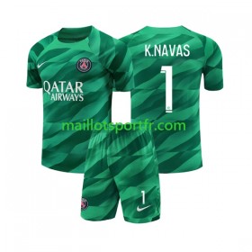 Maillot de Foot Paris Saint Germain K.NAVAS 1 Gardien Enfant Domicile 2023/24
